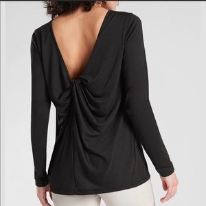 NWT Athleta Waterfall Front Top